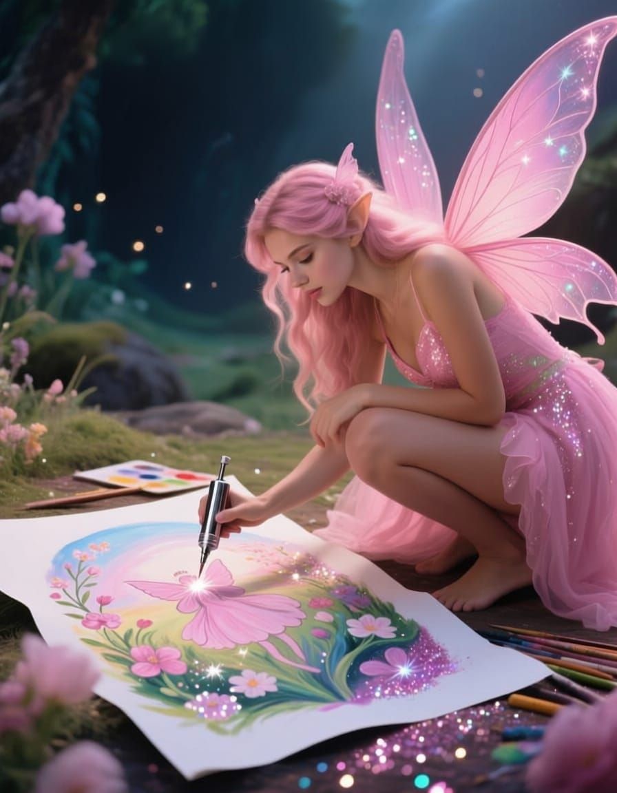 The Fairy Painting Video