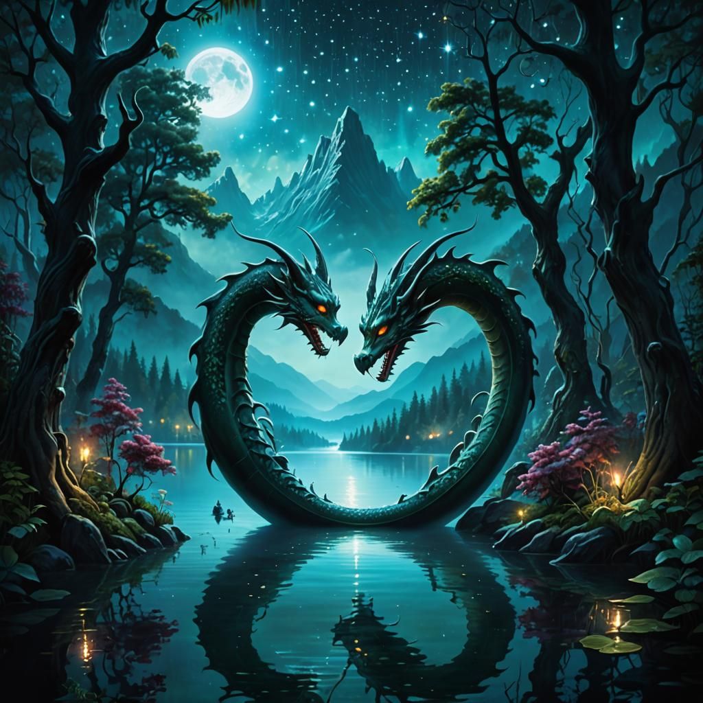 Ogopogo - AI Generated Artwork - NightCafe Creator