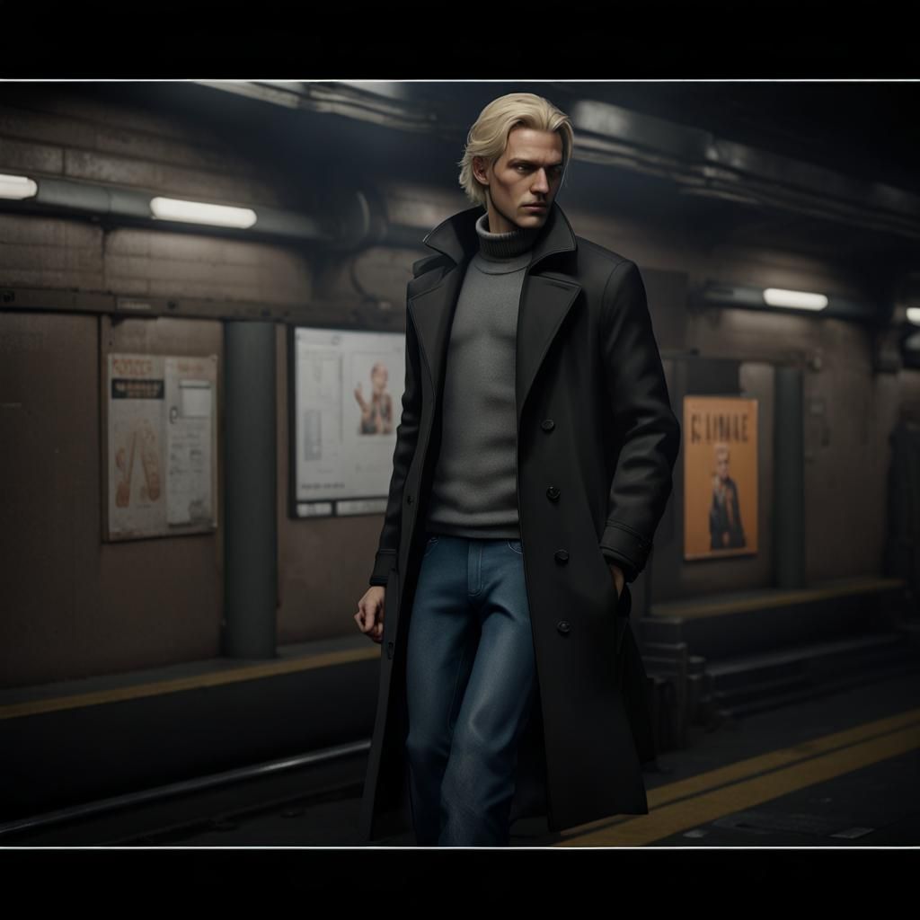 catching the train