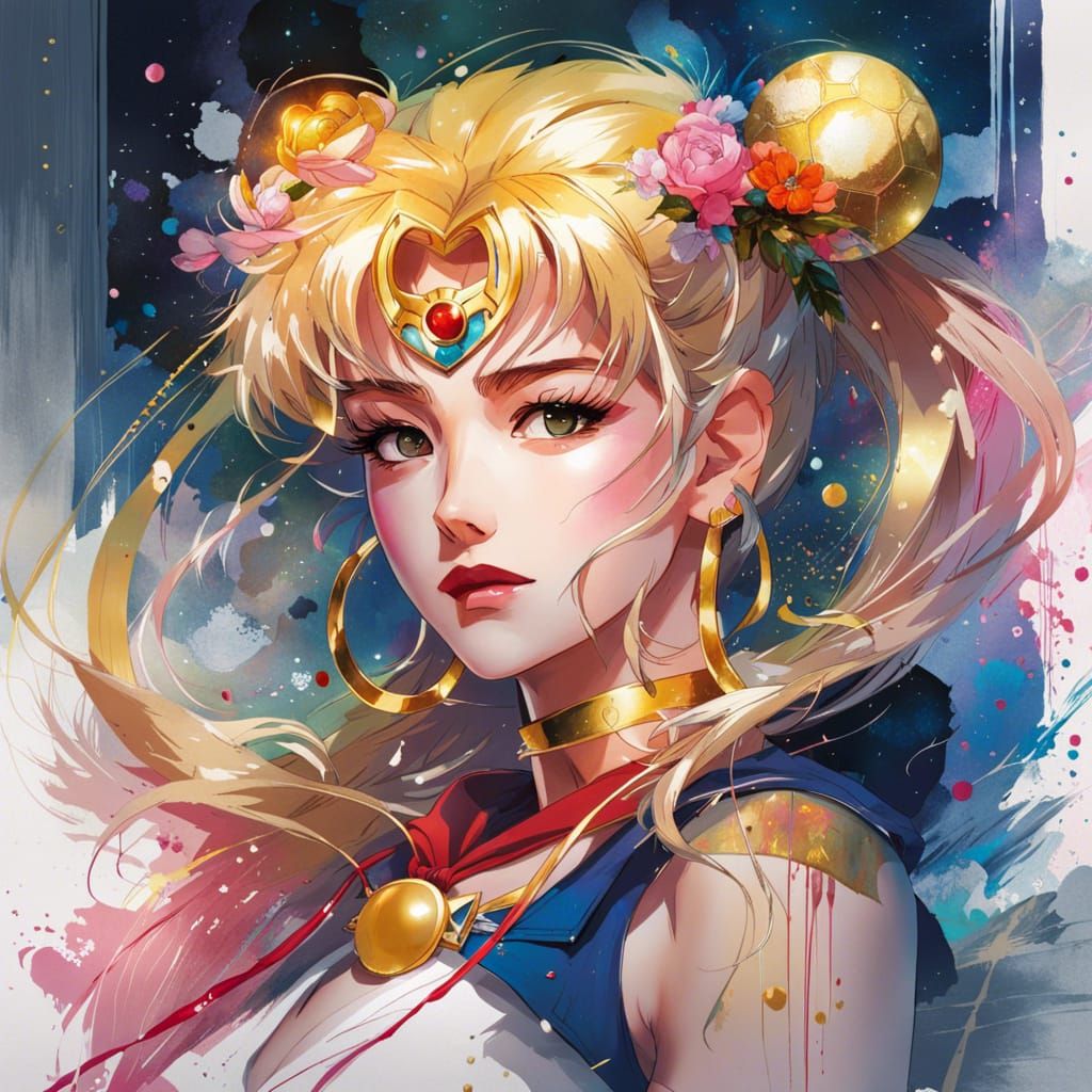 Sailor Moon - AI Generated Artwork - NightCafe Creator