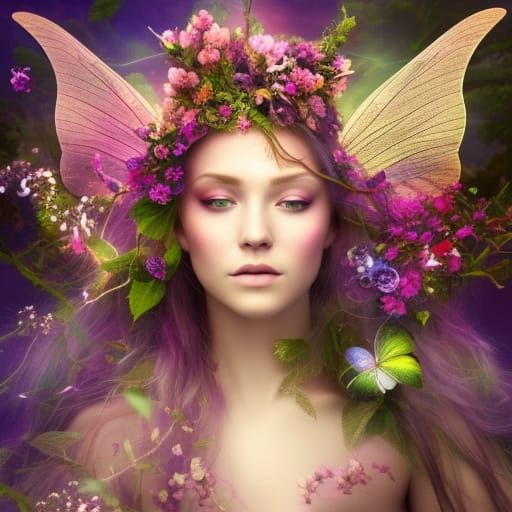 Mystical fairy - AI Generated Artwork - NightCafe Creator