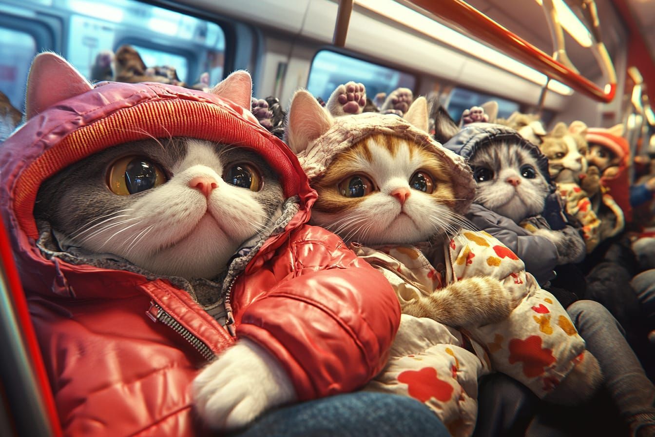 Train cats, Upload 7c