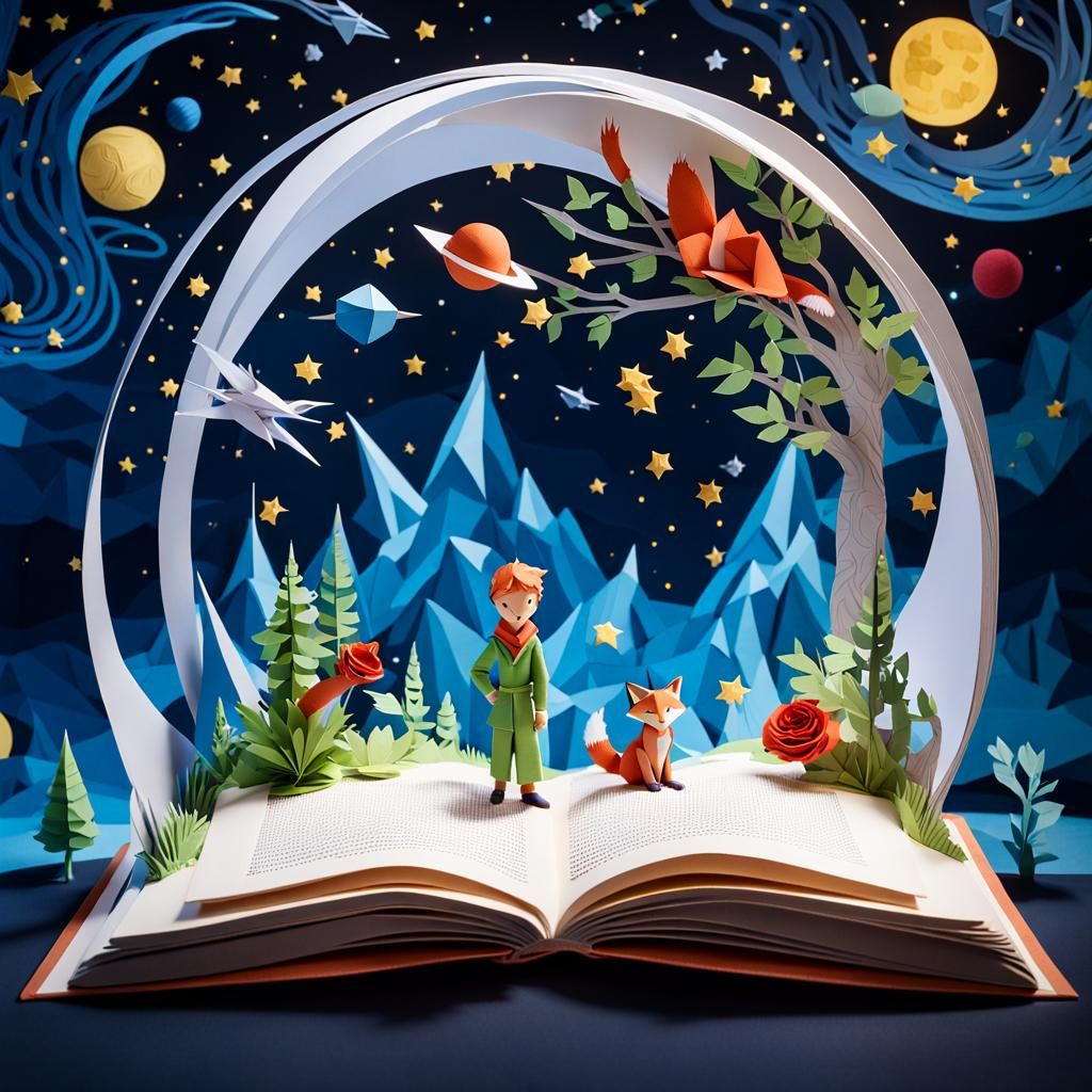 Pop-Up Book "The Little Prince"