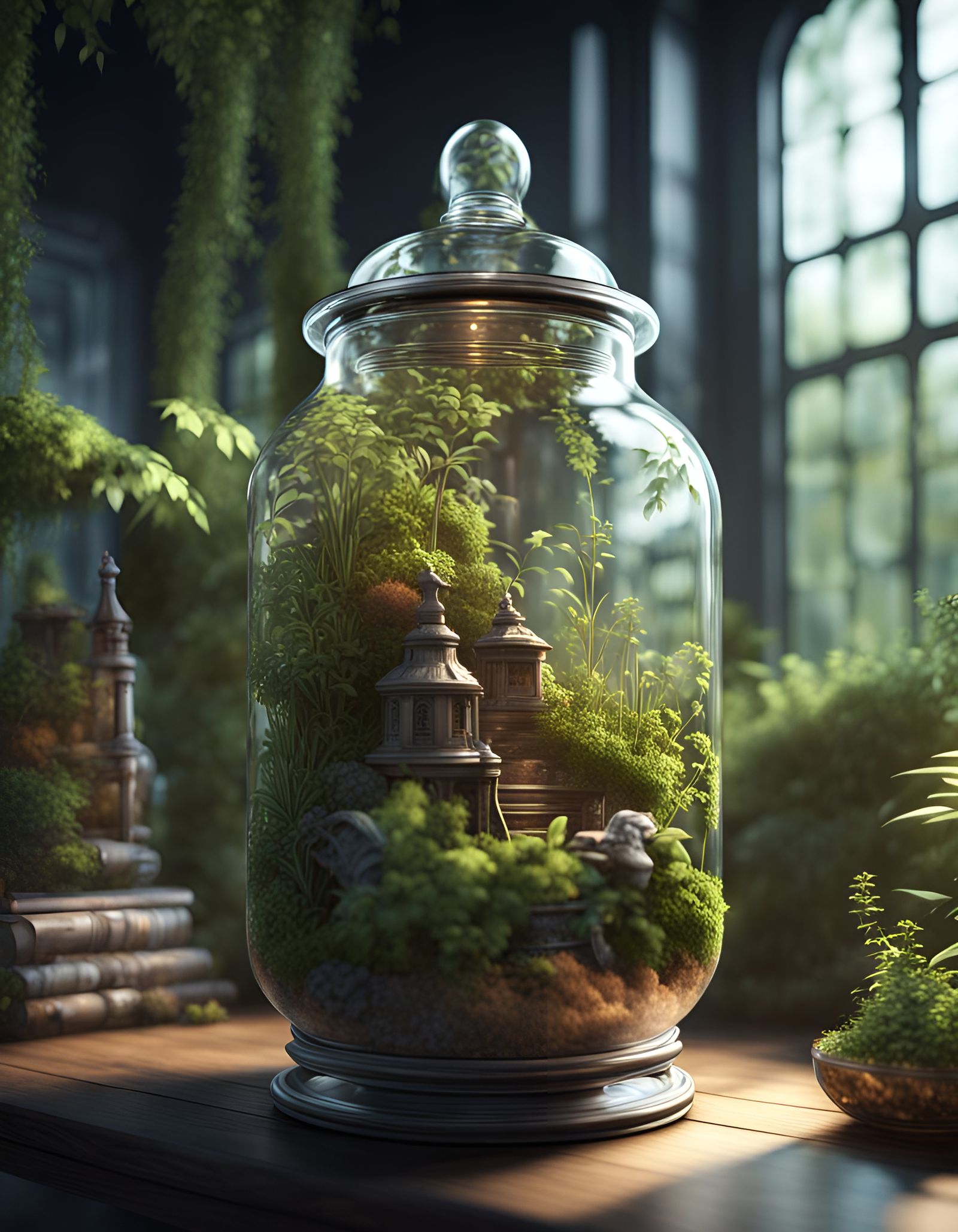 Terrarium  by @Andrea Attus