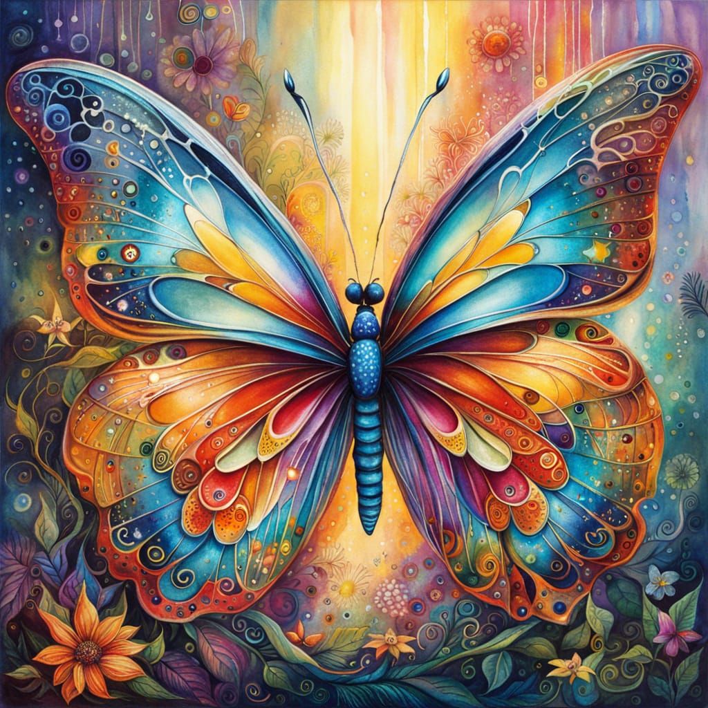 butterfly  by @RubyKane