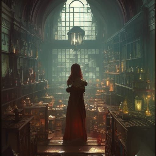 Magic shop  by @undefined