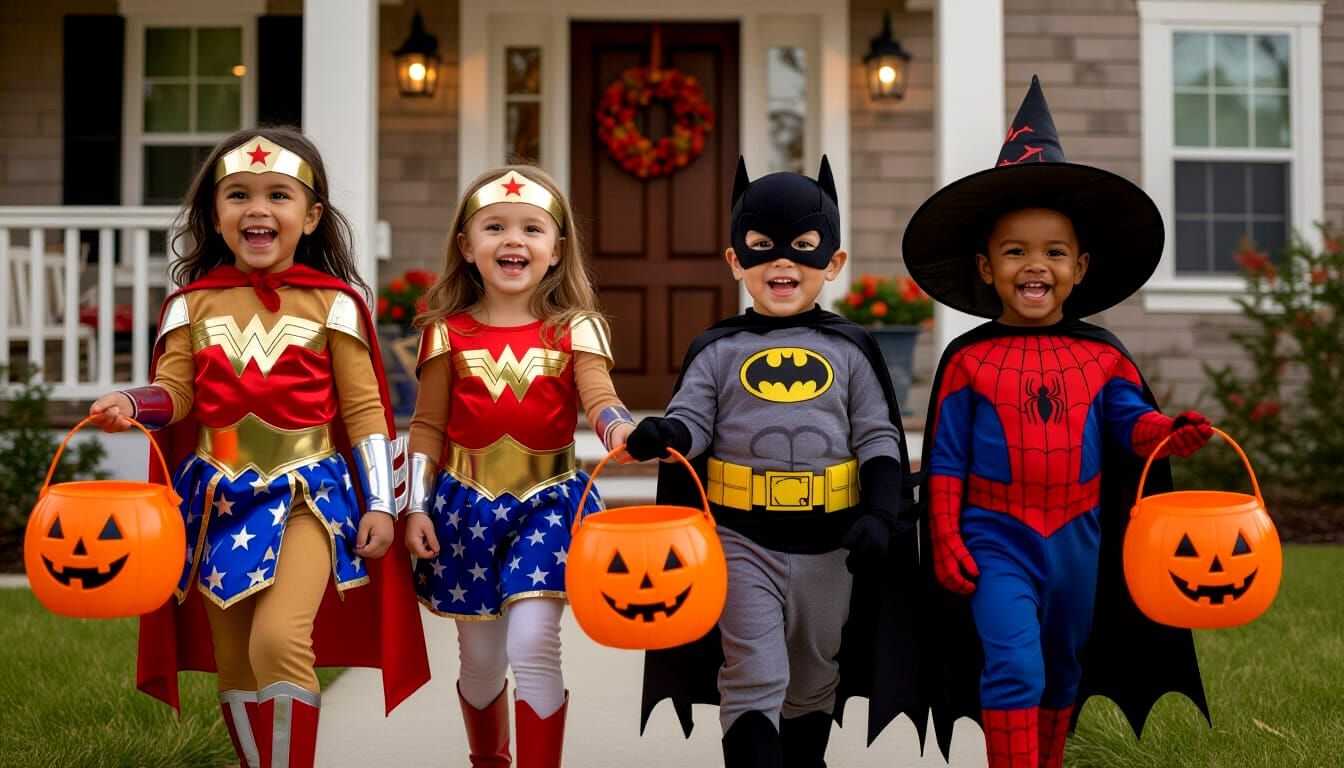 Cute Halloween Costumes: Kids Trick-or-Treating