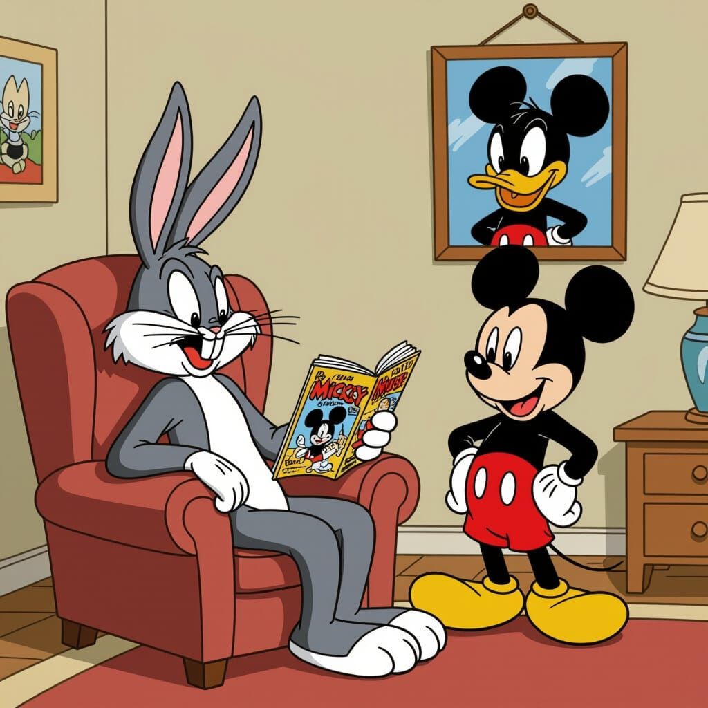 "Whatcha' think, Bugs?"