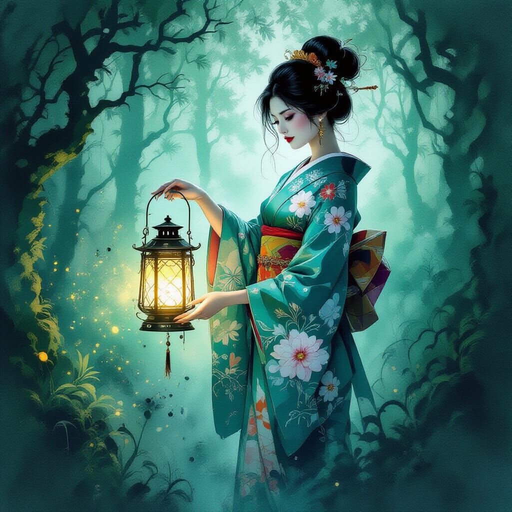 Light of the Blossom Spirit  by @D-Forge