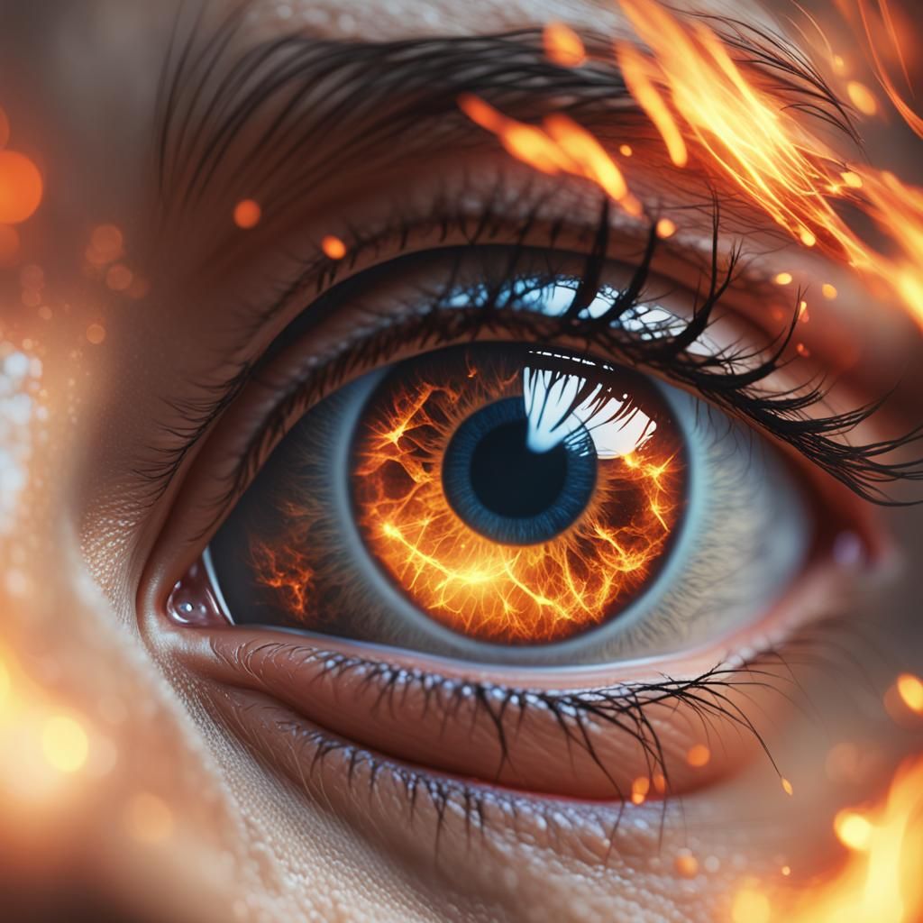 Oeil scintillant