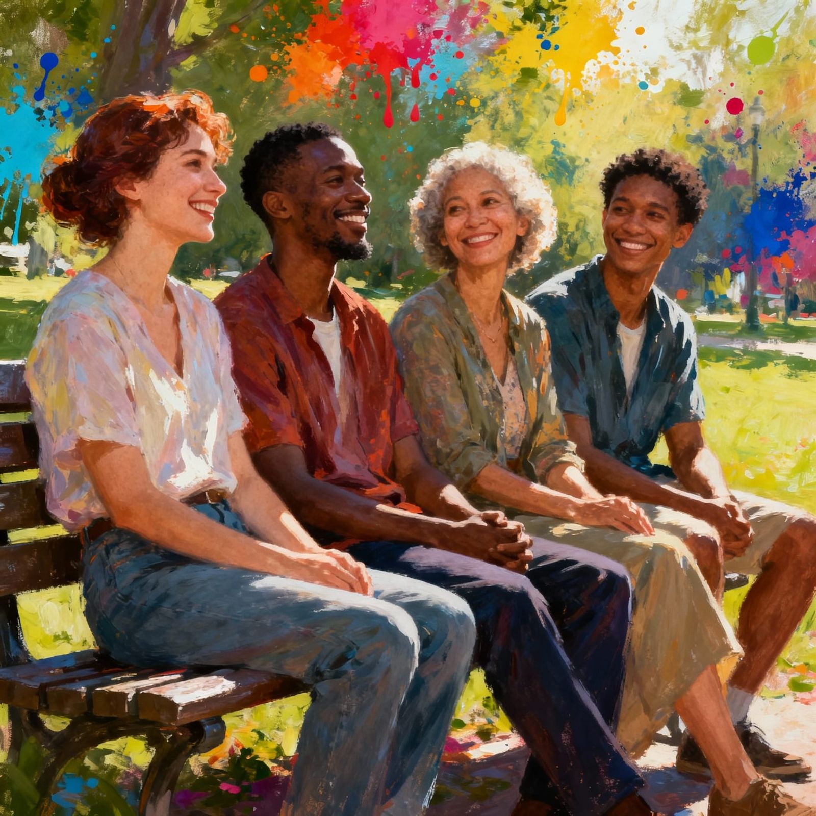 The Day We All Get Along  by @Kate