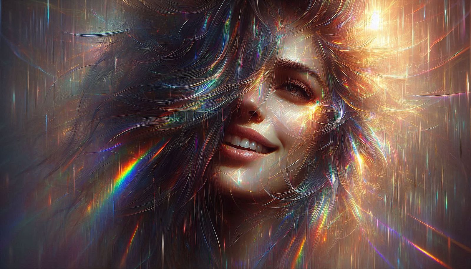 Blazing Grace 🌸🙏 Overlay Refracted Light Prism