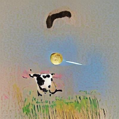 E.g A Cow Jumping Over The Moon