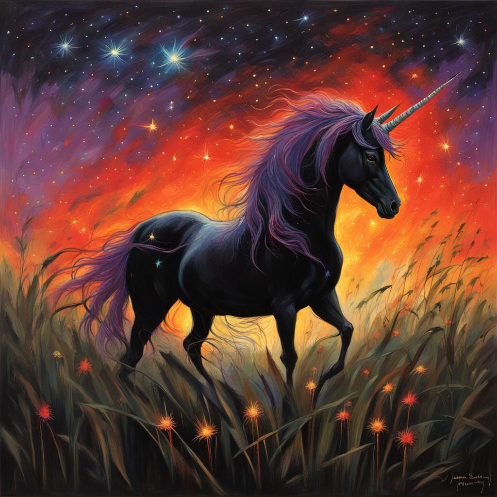 Dark unicorn