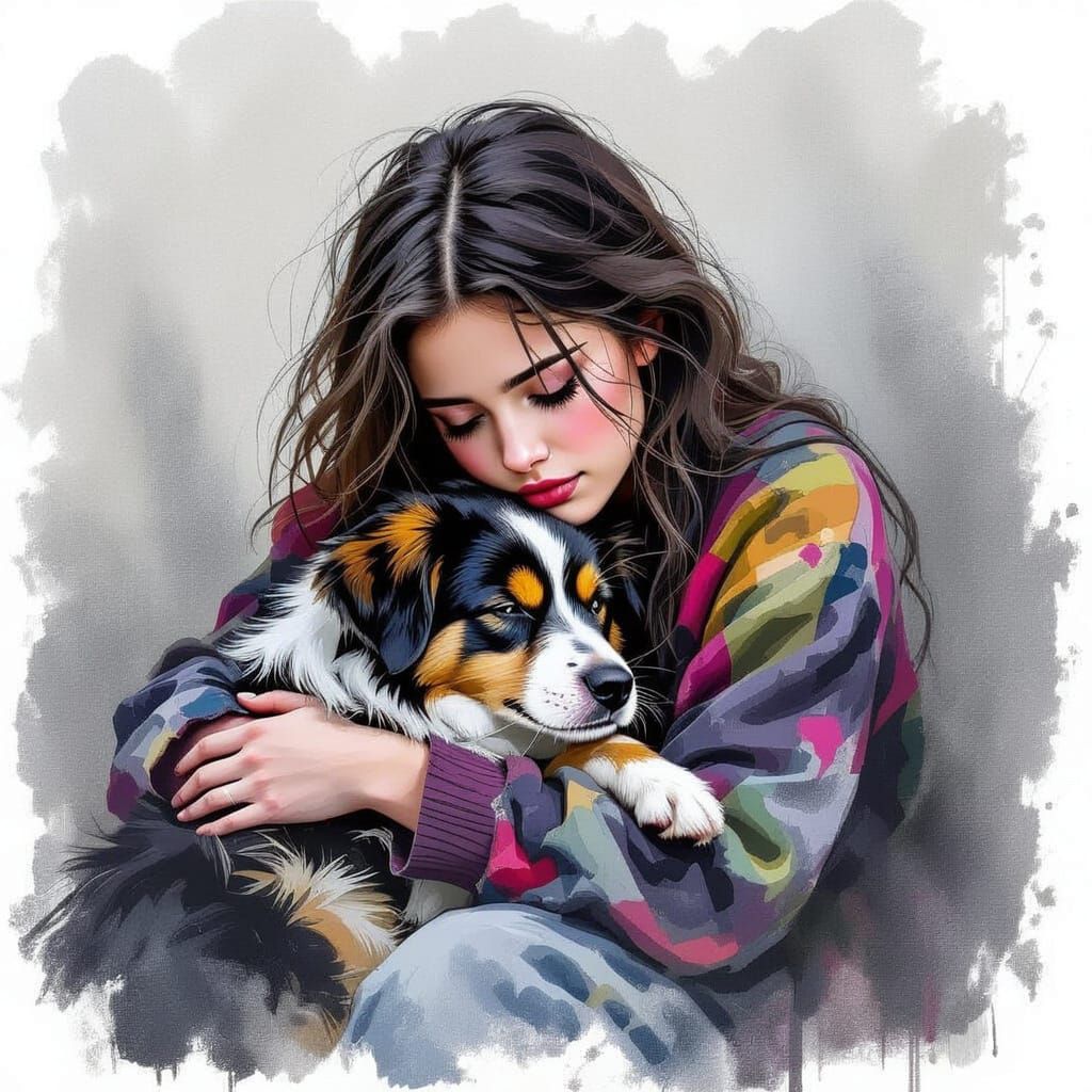 The Comfort of a Friend  by @Shywolf