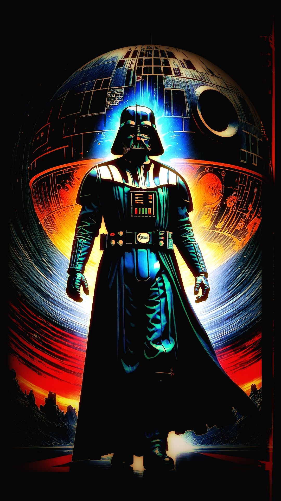 Star Wars Poster - Death Star Selfie