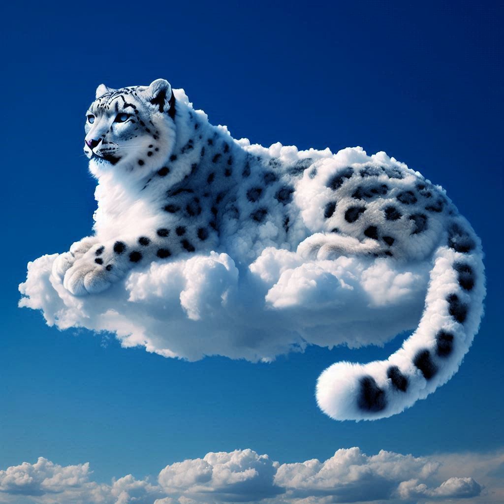 Snow leopard cloud