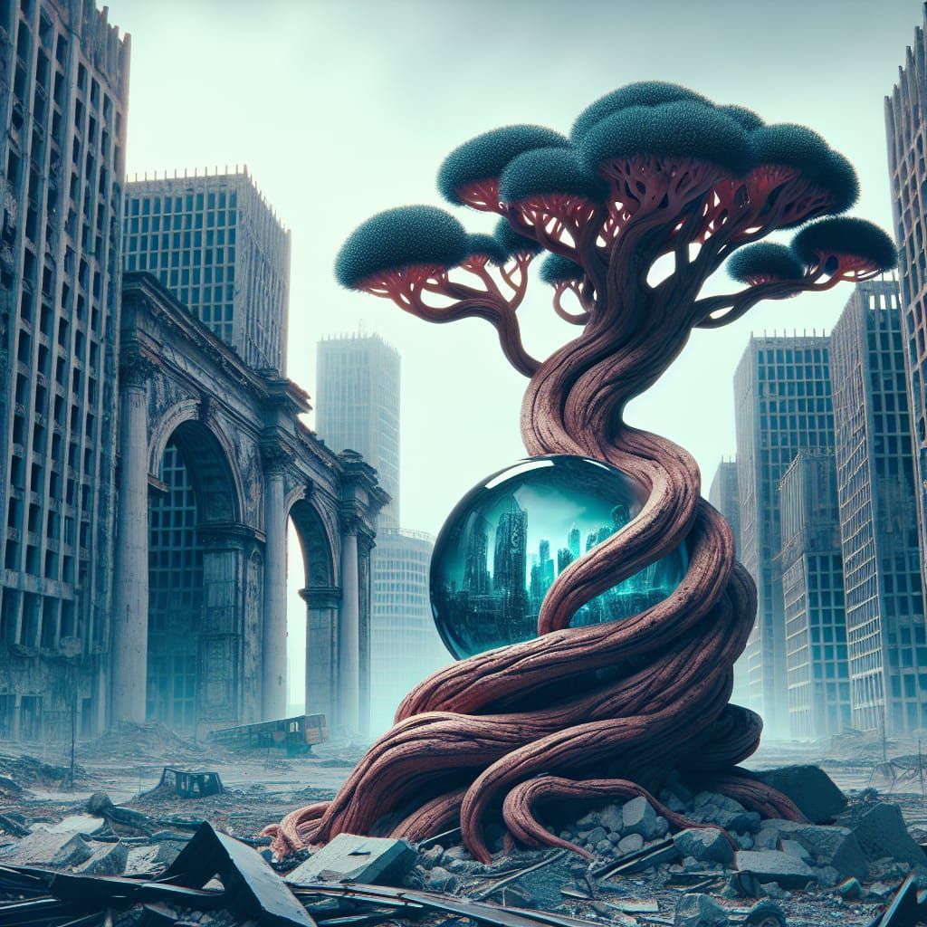 Daily Partial Prompt - 16 September 24 mycelium porphyry