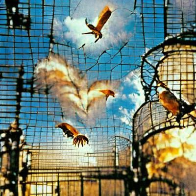 Cages or wings, which do you prefer? Ask the birds. Fear or ...