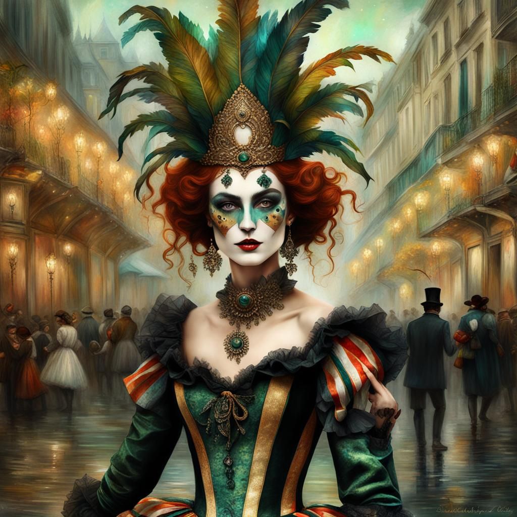 Harlequin - AI Generated Artwork - NightCafe Creator