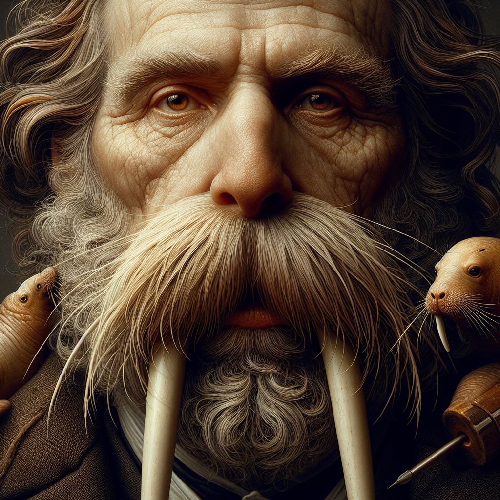 half man/half walrus