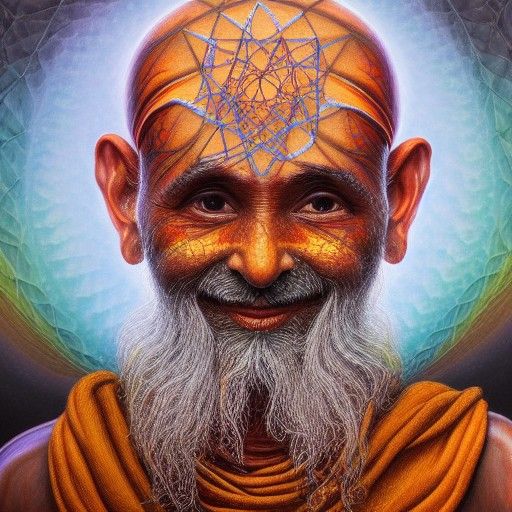 Sadhu priest.