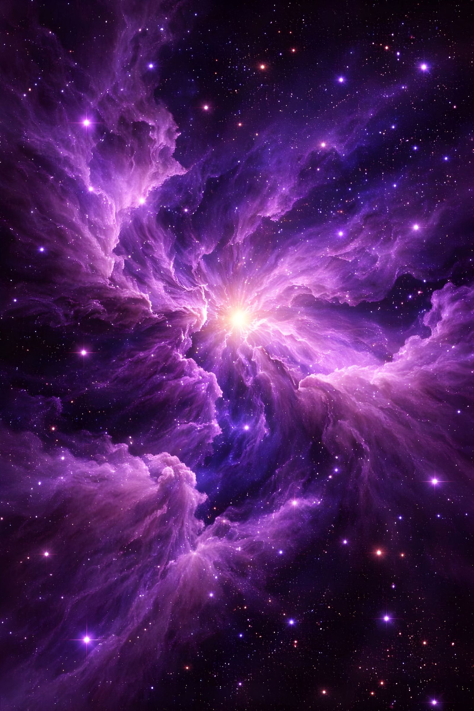 The Iris Nebula (NGC 7023- a reflection nebula famous for its purple hues)