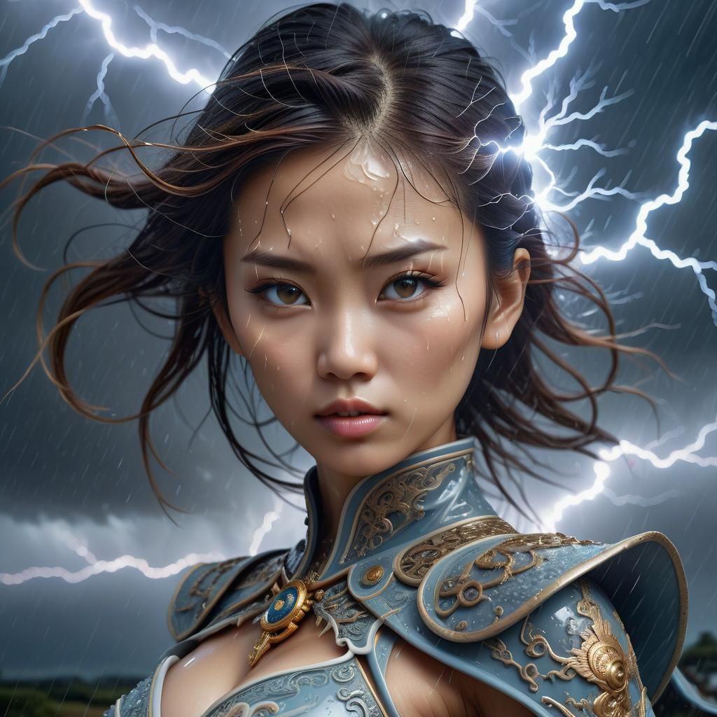 Lady Of The Storm Ai Generated Artwork Nightcafe Creator 8391