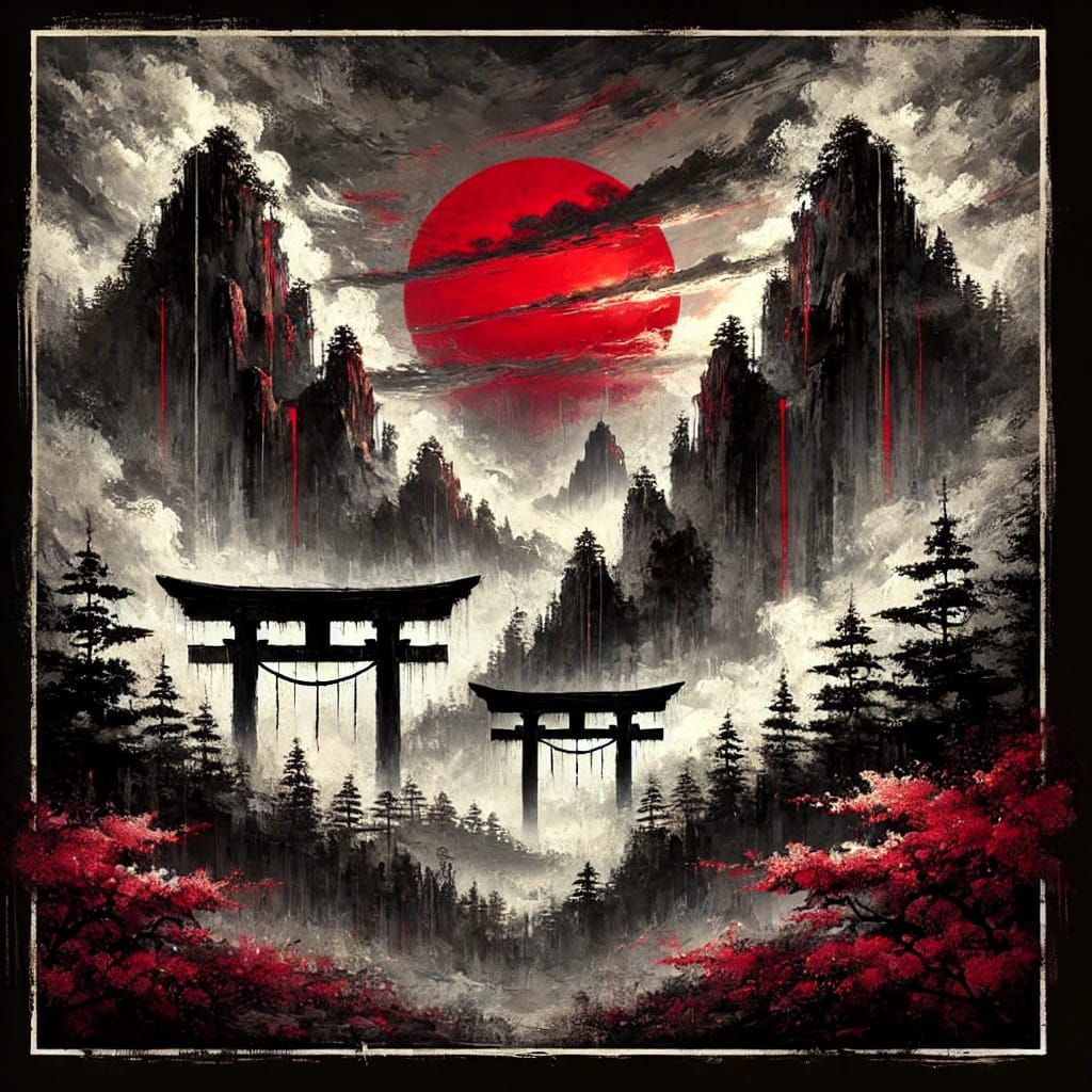 Torii Gates in the Land of the Rising Sun  by @Adam Brown
