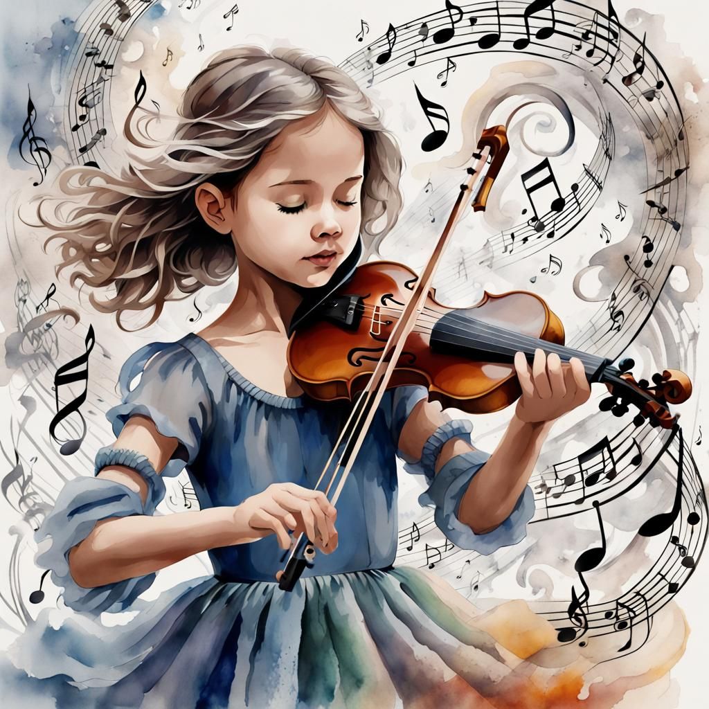 Musical pleasures  by @Skyangel
