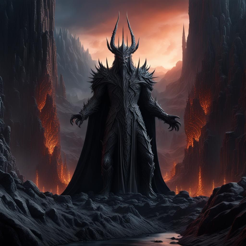 Morgoth with the Silmarils - AI Generated Artwork - NightCafe Creator