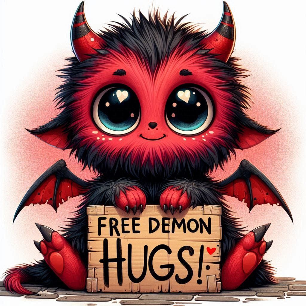 Treat ❤️ "FREE DEMON HUGS" ❤️