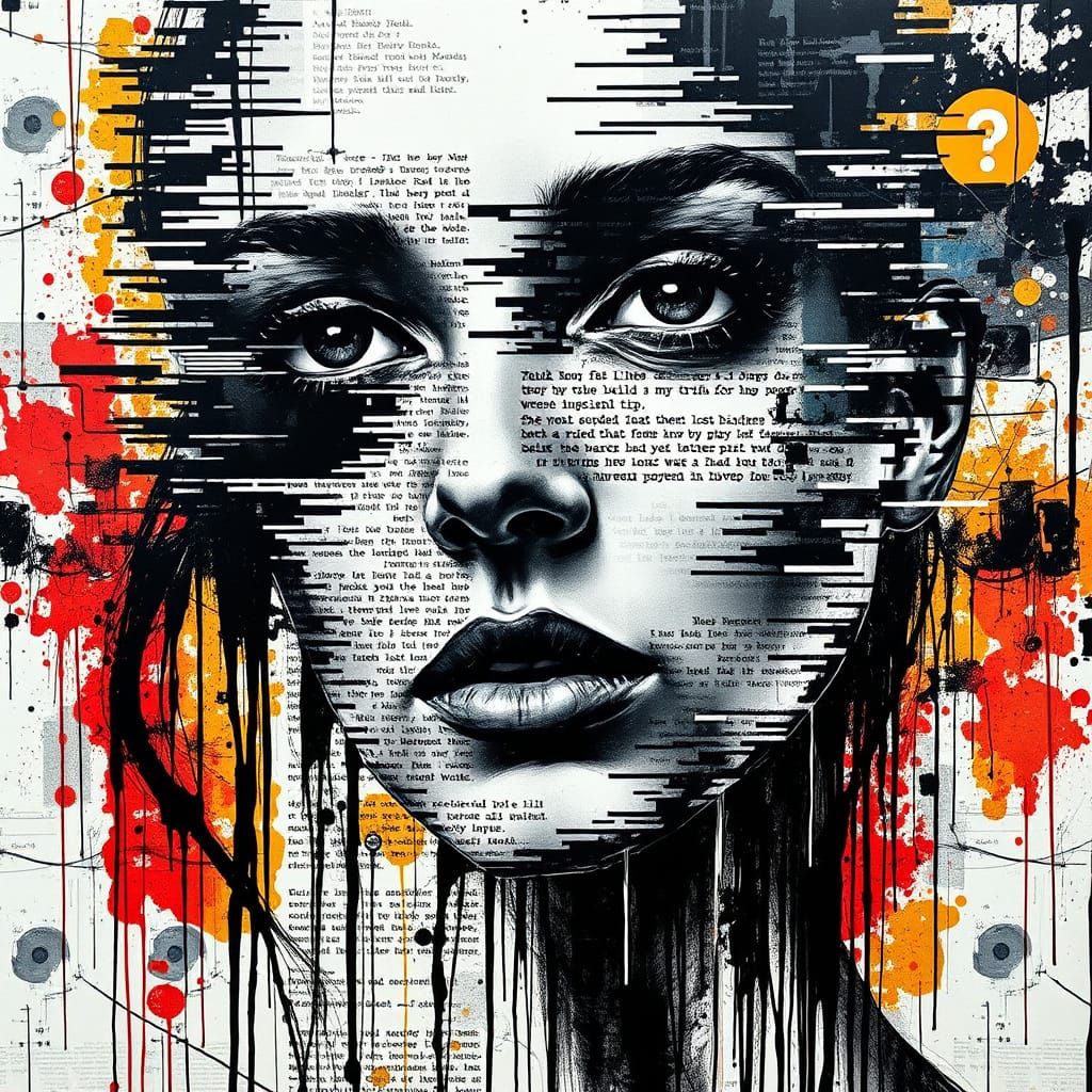 Glitch Portrait  by @Neverland