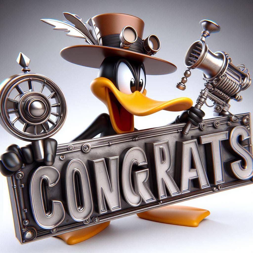 Congrats