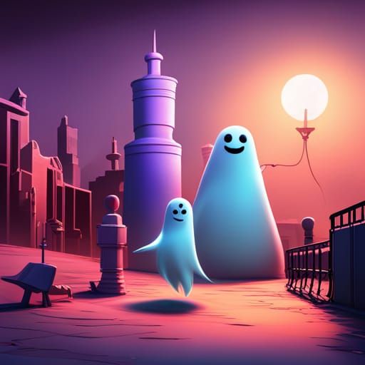 A Big Ghost and a Small Ghost