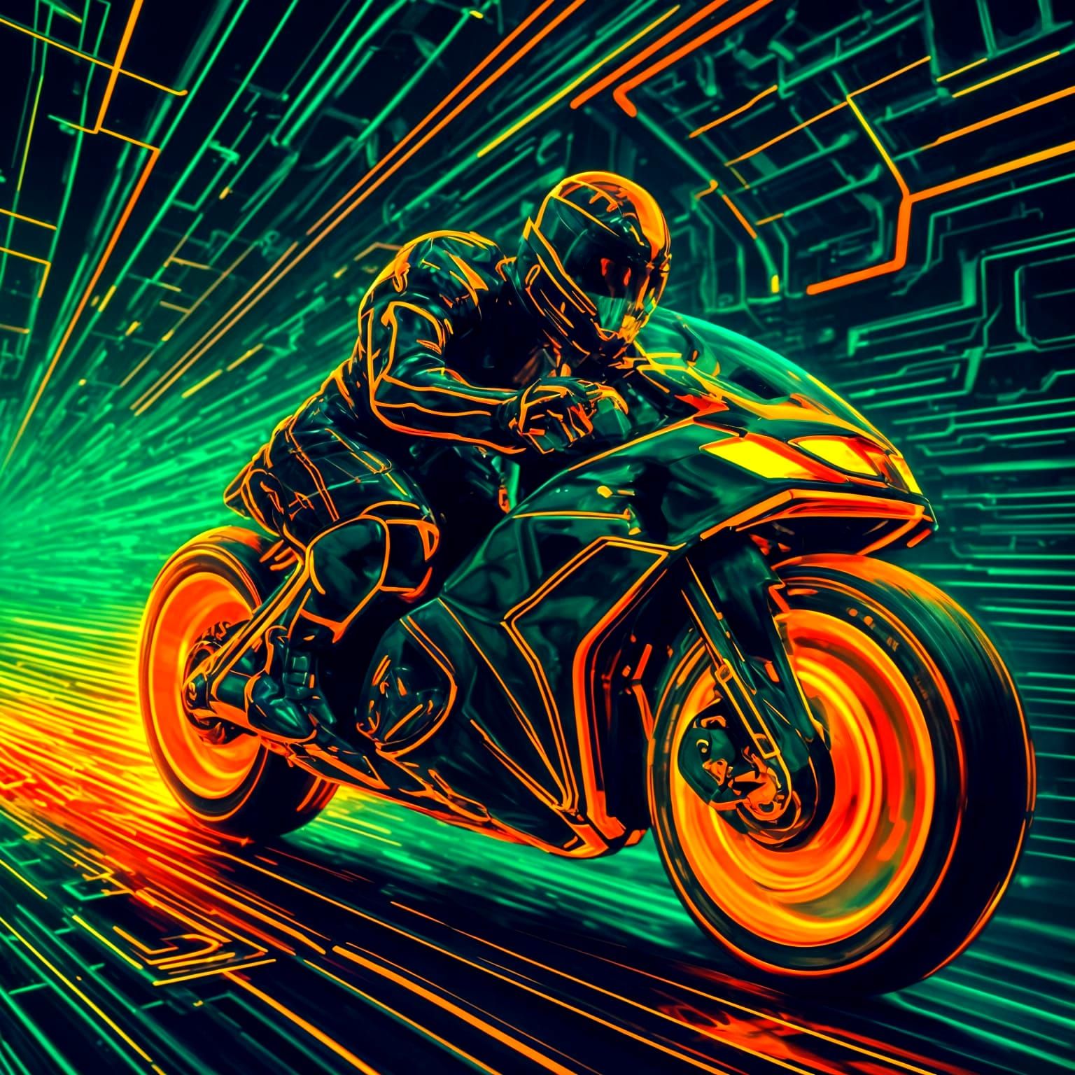 A ride inside the machine  by @forge4ward