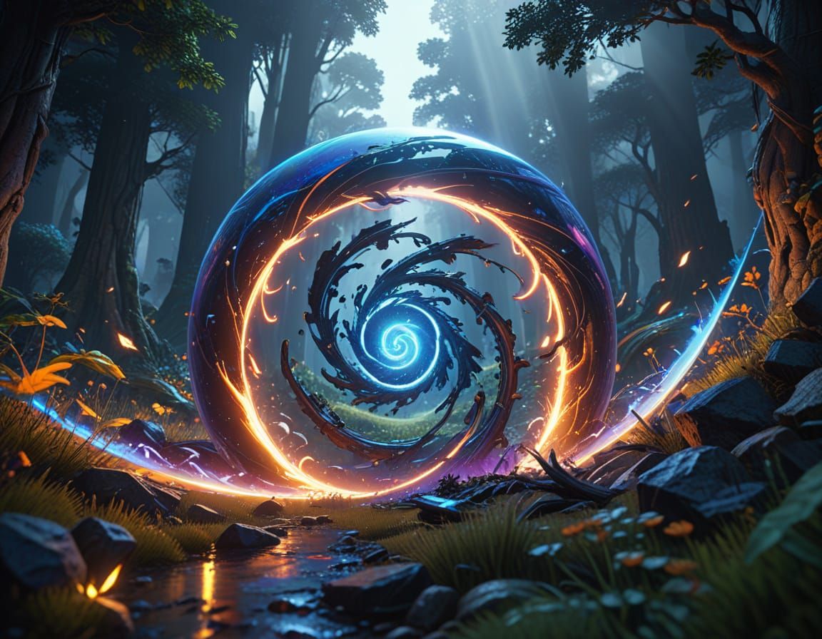 Vibrant Dreamscapes in Unreal Engine 5 Style