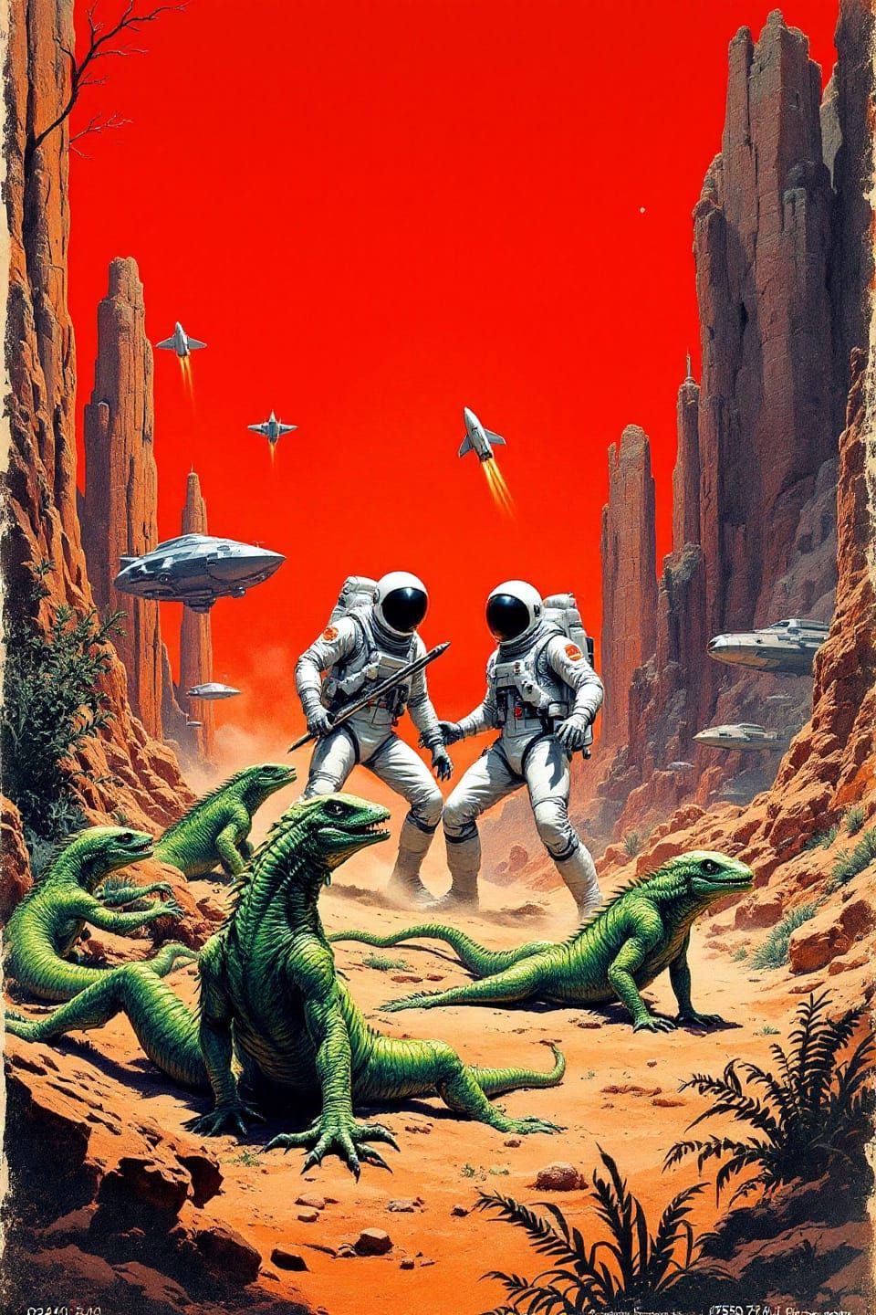 Panic on the inhospitable planet