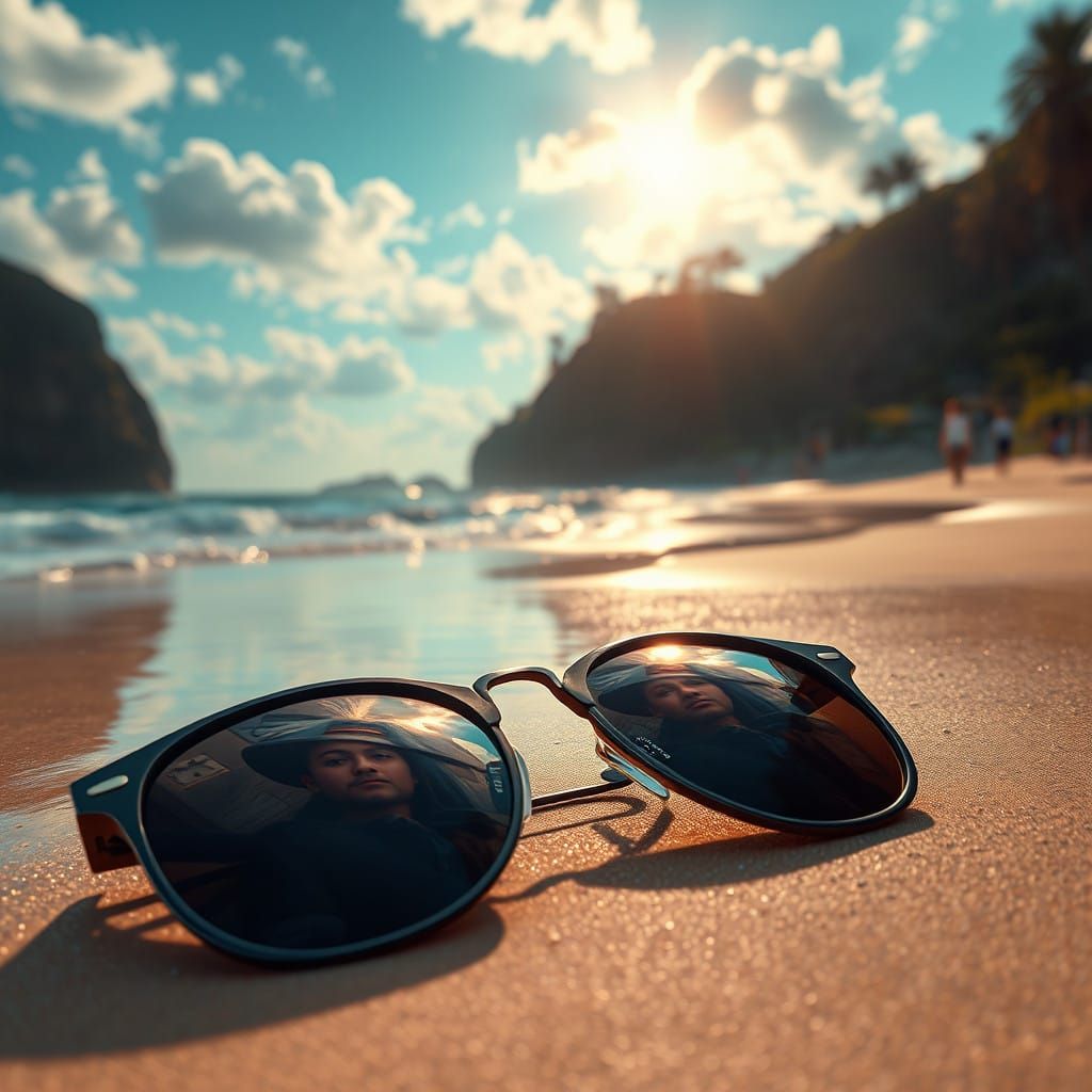 A beautiful, pastoral beach.  by @FRUMIT