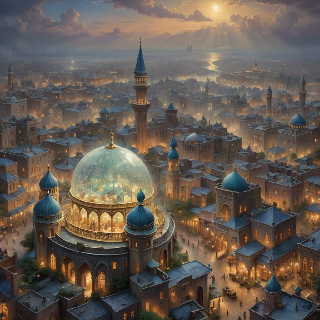 Arabian Nights City  by @Mr_Purple