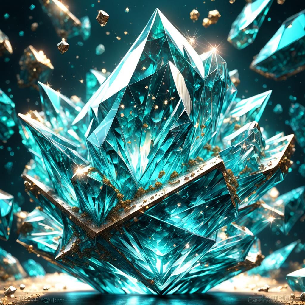 Turquoise Crystal  by @SoullMax