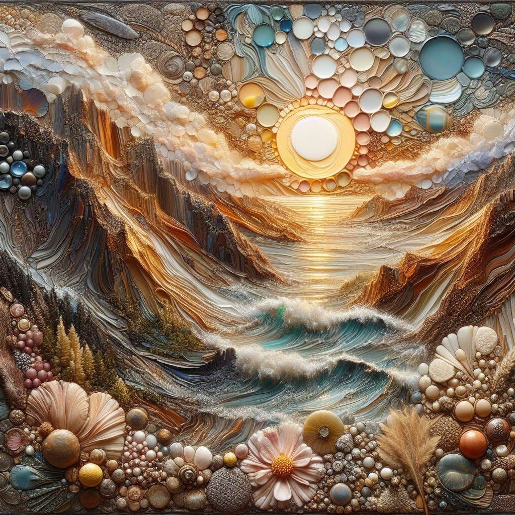 Texture Play Landscape 🌊