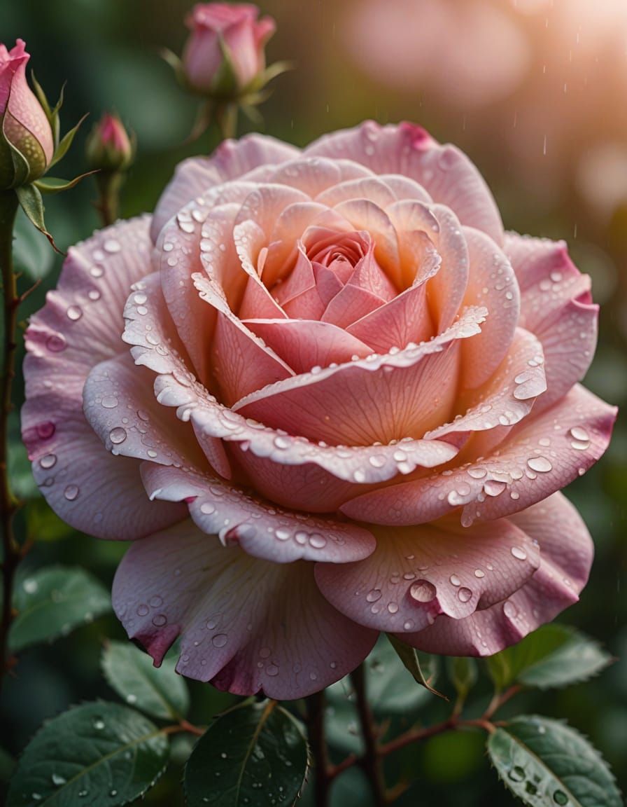 Raindrops on Roses  by @Gina Morley