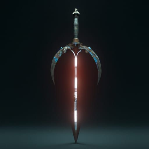 Electric Sword - AI Generated Artwork - NightCafe Creator