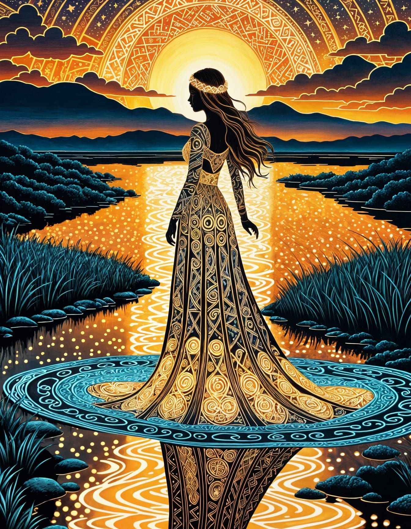 FOAM ART ZENTANGLE ART