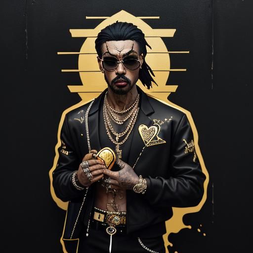 Heart Runs with Money: Graffiti Street Art