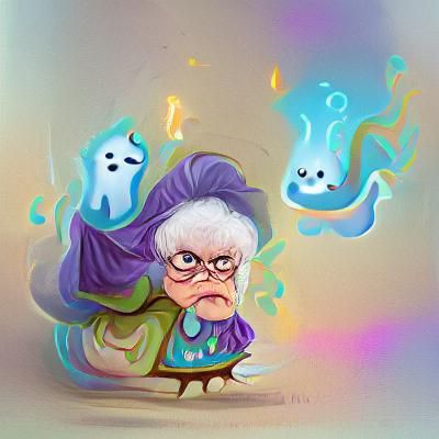 Grumpy Magical Grandma