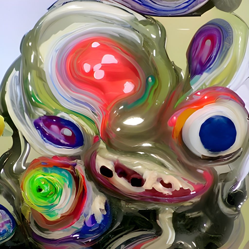 Goop Monster - AI Generated Artwork - NightCafe Creator