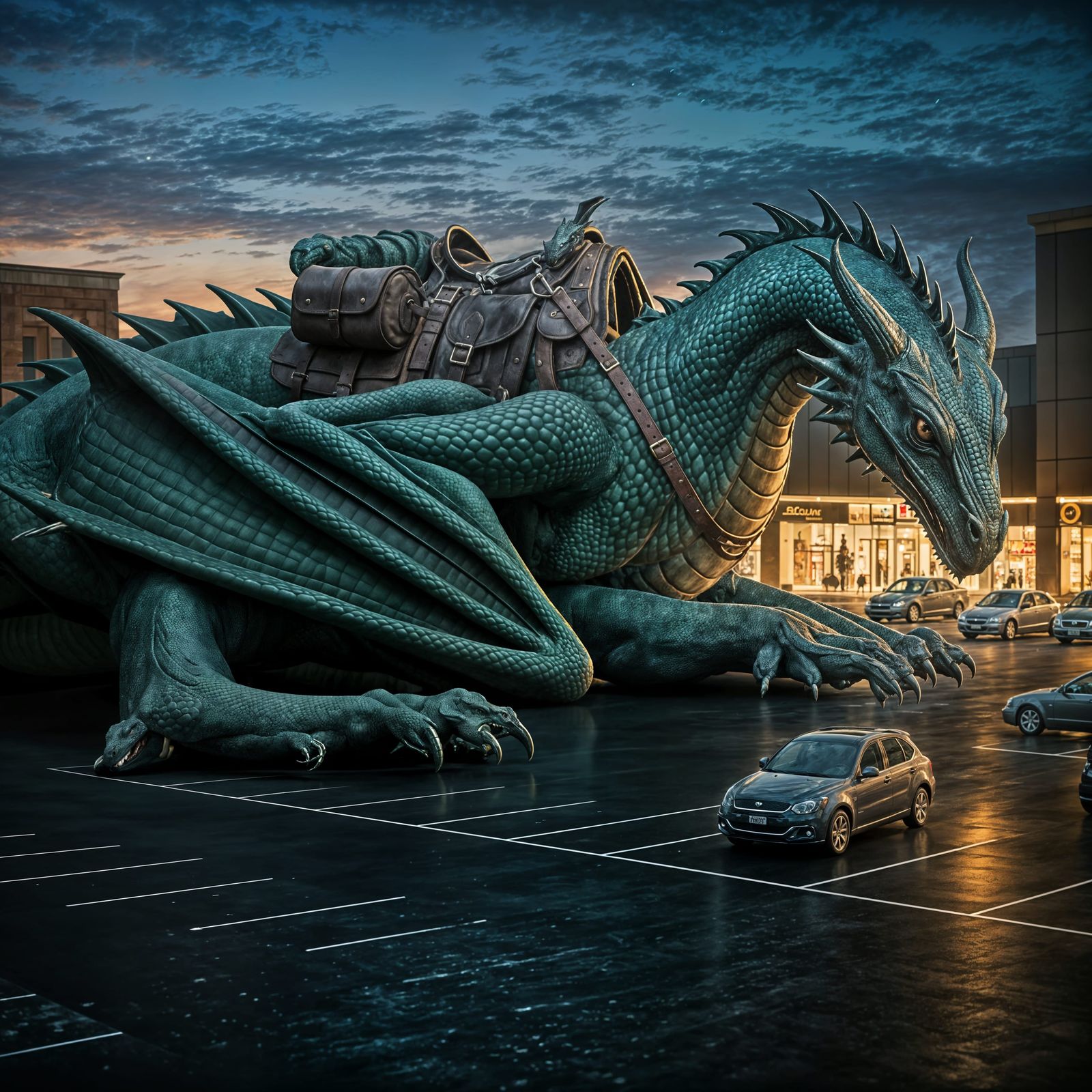 Went shopping, took the Dragon II.  by @TSharp 