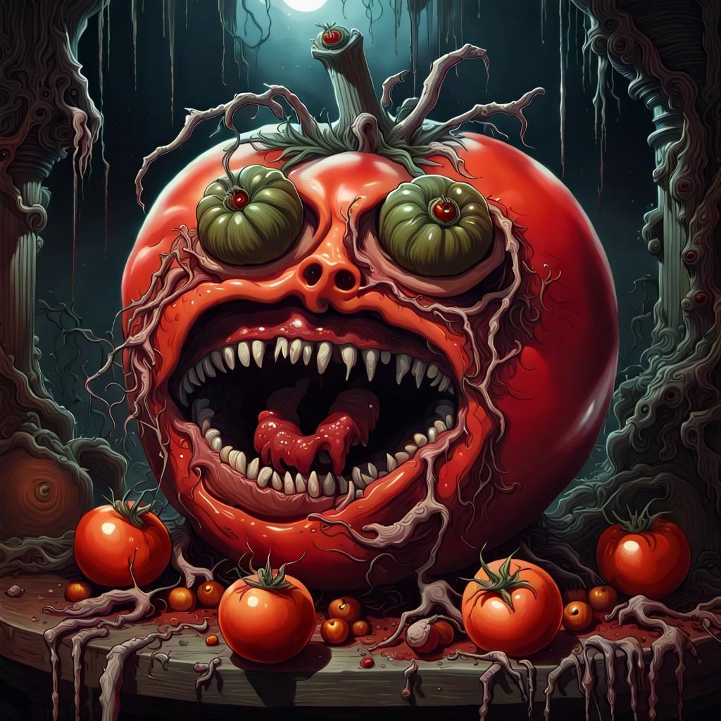 Rise of Undead Tomato  by @BrazilIAn_Nerd
